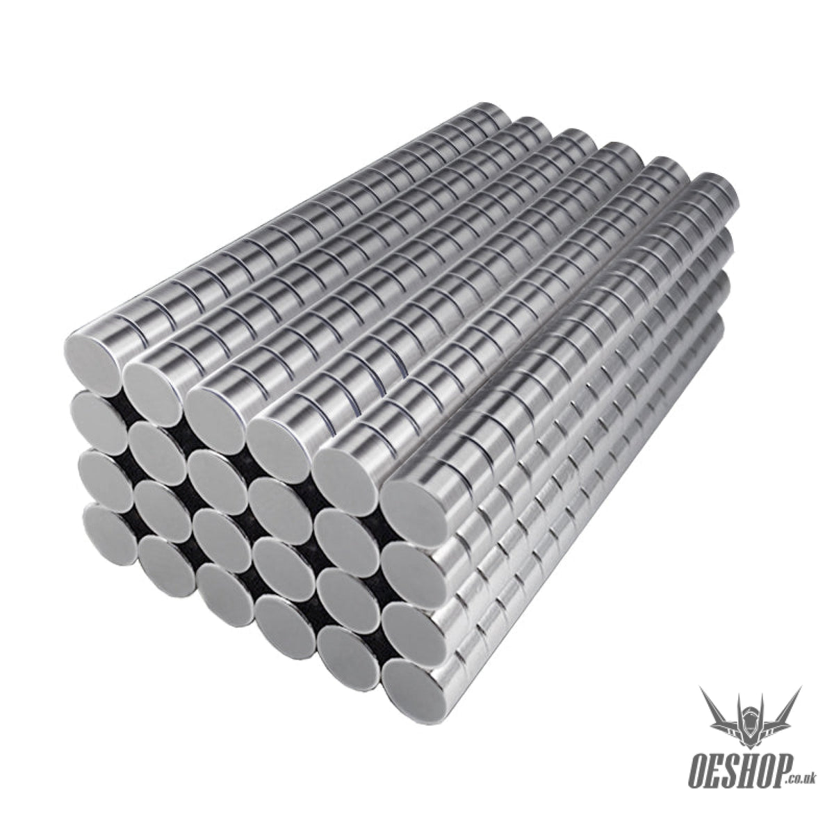 Hobbymio Pile Driving Strong Magnet Magnetic Nickel Plating Super Bright (10Pcs)