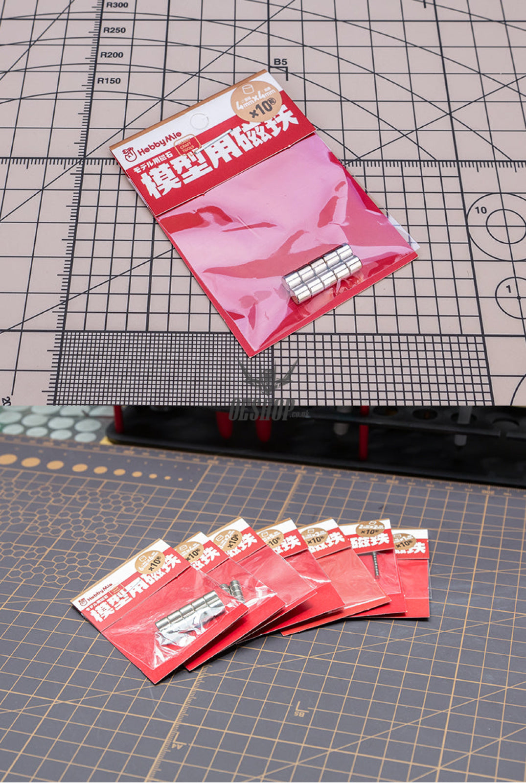 Hobbymio Pile Driving Strong Magnet Magnetic Nickel Plating Super Bright (10Pcs)