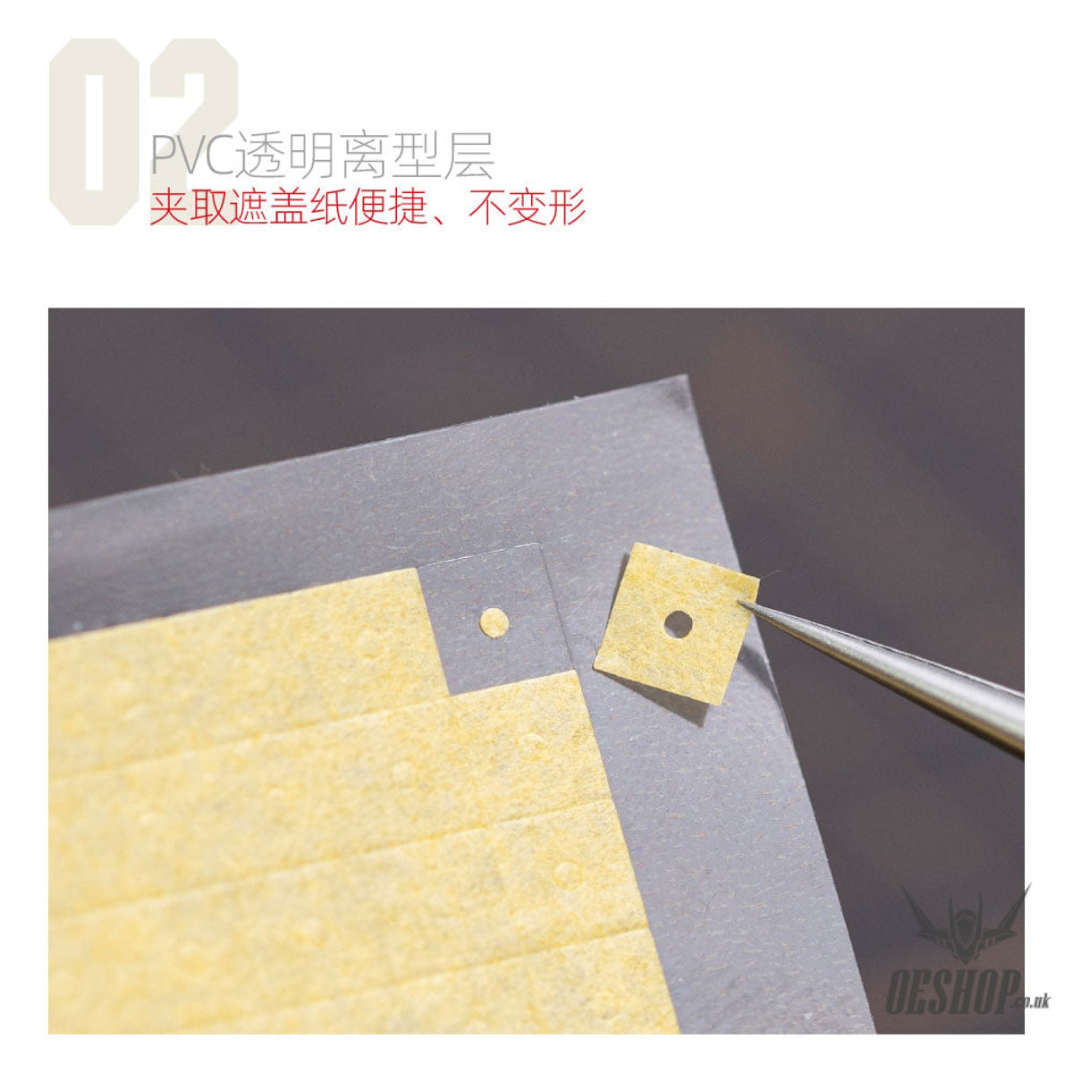 HobbyMio Pre-cut Masking Sheet M-01 (Round Version) Masking