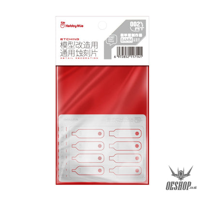 Hobbymio Sk001-Sk003 At001-At003 Etching Parts Detail Decoration At002 Armor Slot Maker 0.4Mm Set