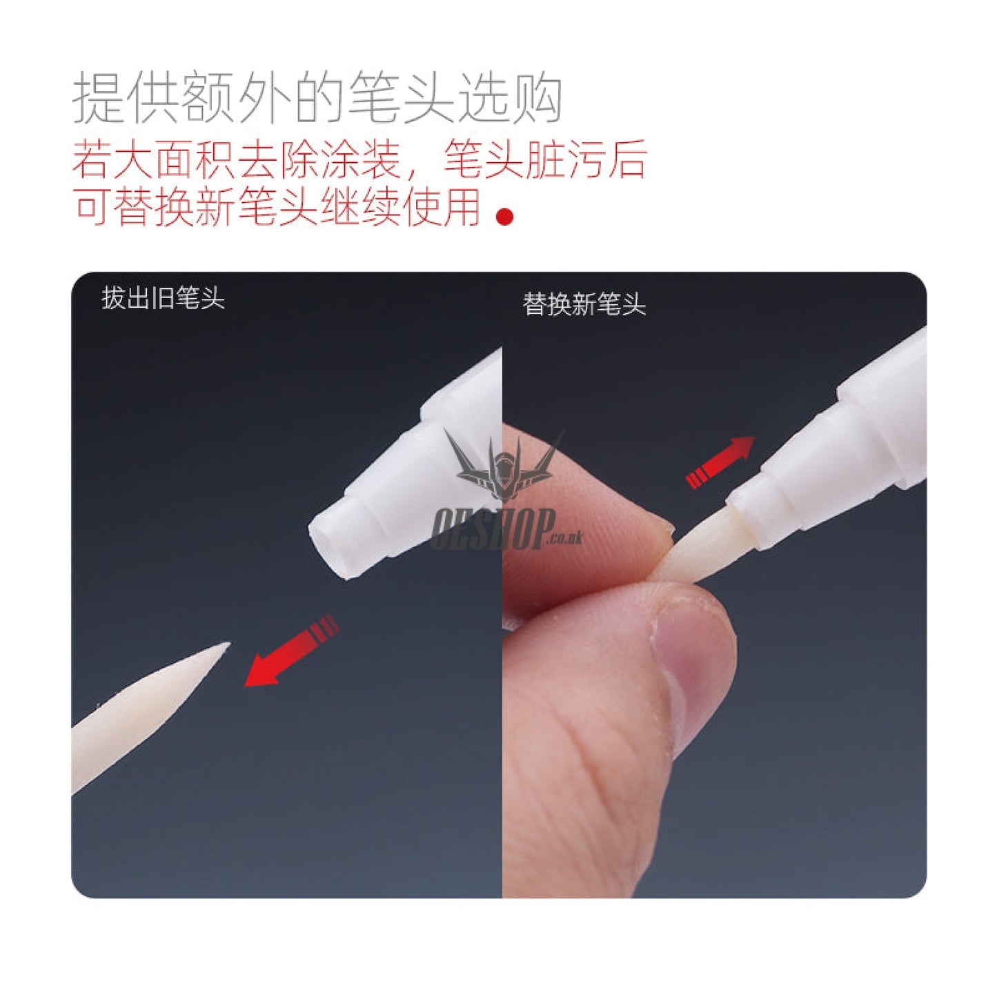 Hobbymio Soft Head Paint Remove Marker Markers