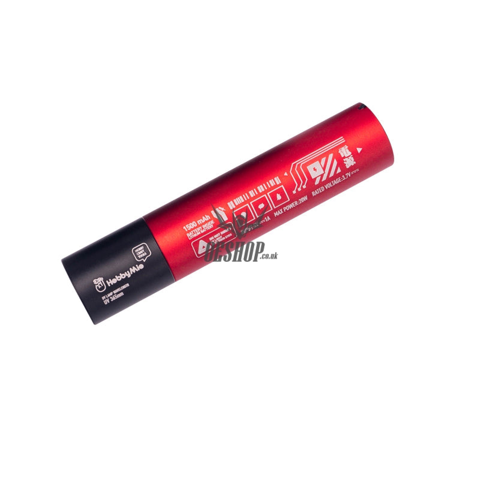 Hobbymio Uv Decals Fluorescent Ultraviolet Flashlight ( Usb Charging)