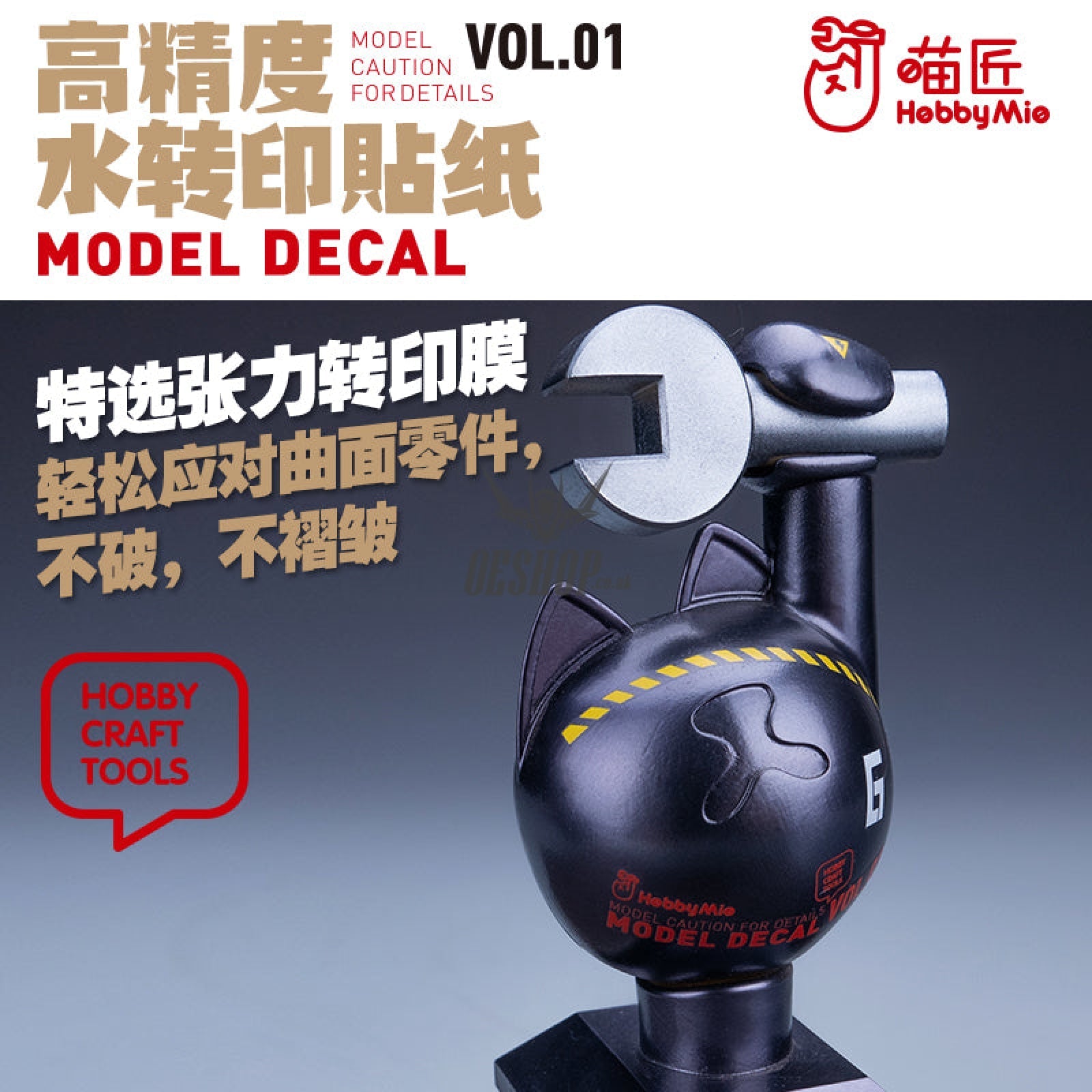 Hobbymio Vol.01 Model Decals Generic Pattern With Uv Options