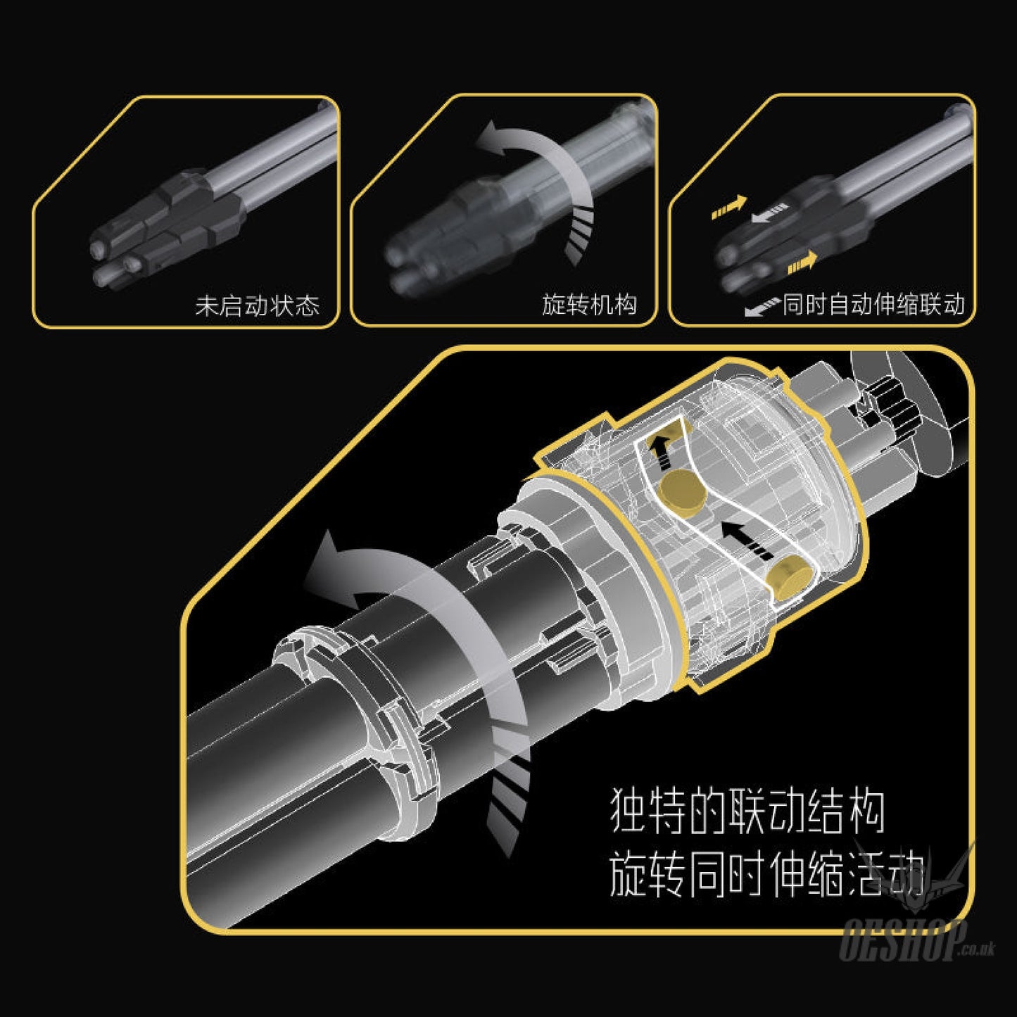 Hobbymio Wk-01/Pro General Mecha Weapon Kit Parts Twin Gatling Gun For Gundam Model Kits Scale