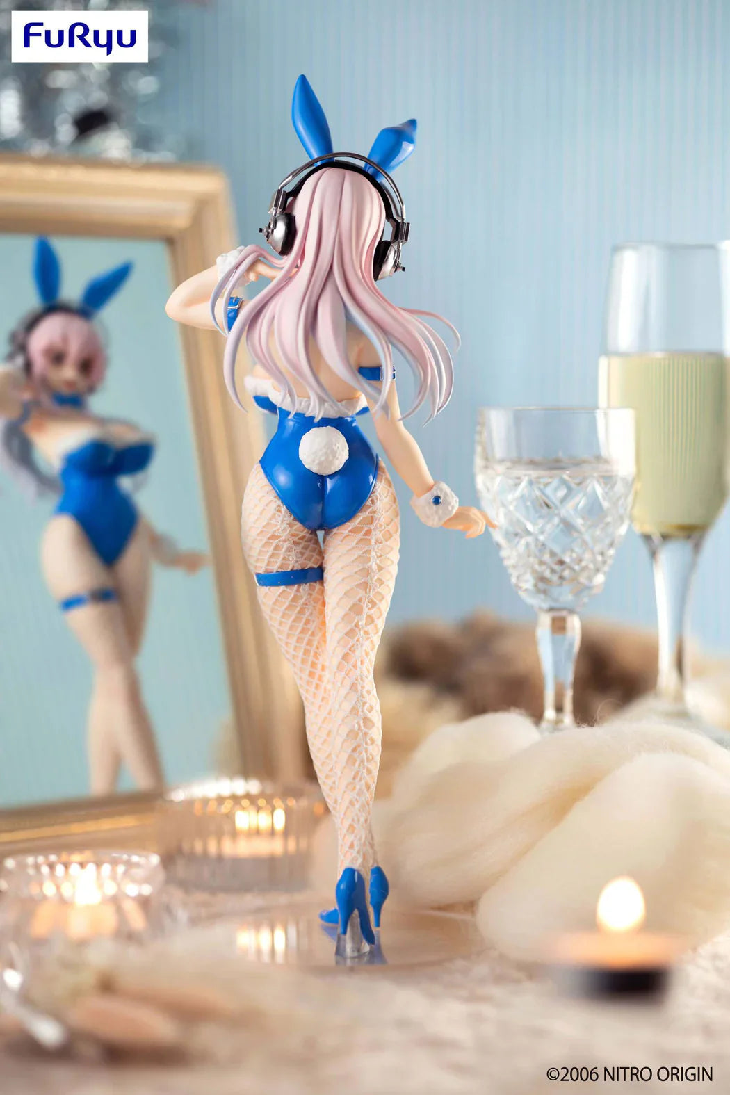 Furyu SUPER SONICO BiCute Bunnies Blue Rabbit ver.