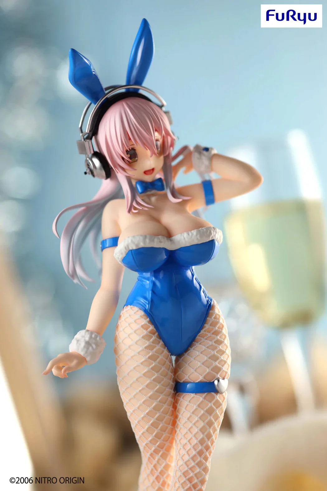 Furyu SUPER SONICO BiCute Bunnies Blue Rabbit ver.