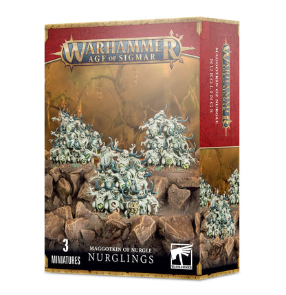Warhammer Age Of Sigmar Chaos Daemons: Maggotkin of Nurgle - Nurglings 97-18