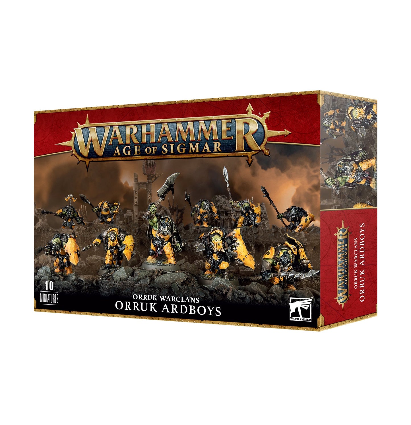 Warhammer Age Of Sigmar Orruk Warclans: Ardboys 89-61