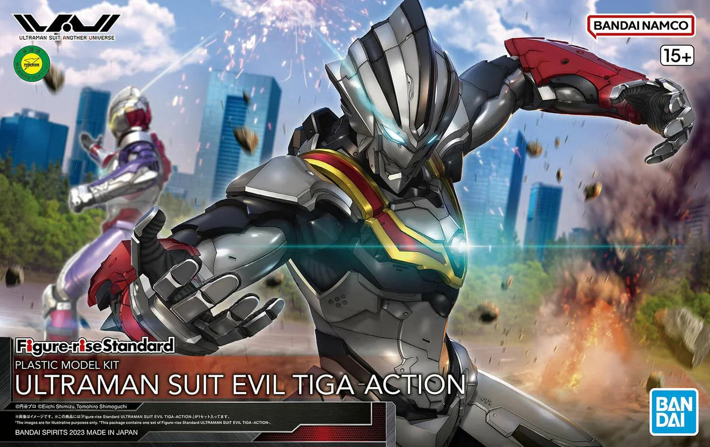 Bandai Figure Rise Standard Ultraman Suit Evil Tiga Action