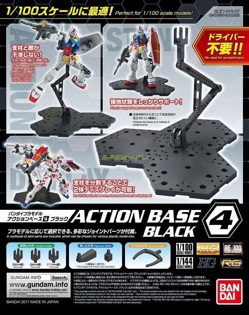 Gundam Action Base 4 Black