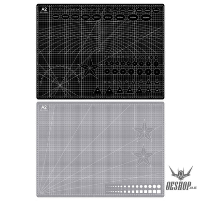 Cutting Mat A2 cutting mat (60*45cm) black + gray & black core Cutting Mat