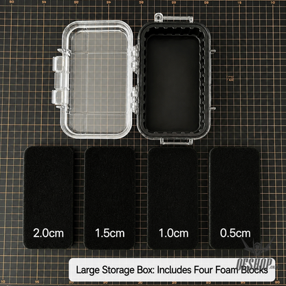 Portable Transparent Display Case for RG & HG Gundam Models - Large Storage Box - Storage & Organization