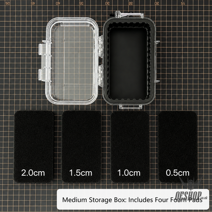 Portable Transparent Display Case for RG & HG Gundam Models - Medium Storage Box - Storage & Organization