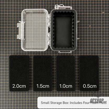 Portable Transparent Display Case for RG & HG Gundam Models - Small Storage Box - Storage & Organization