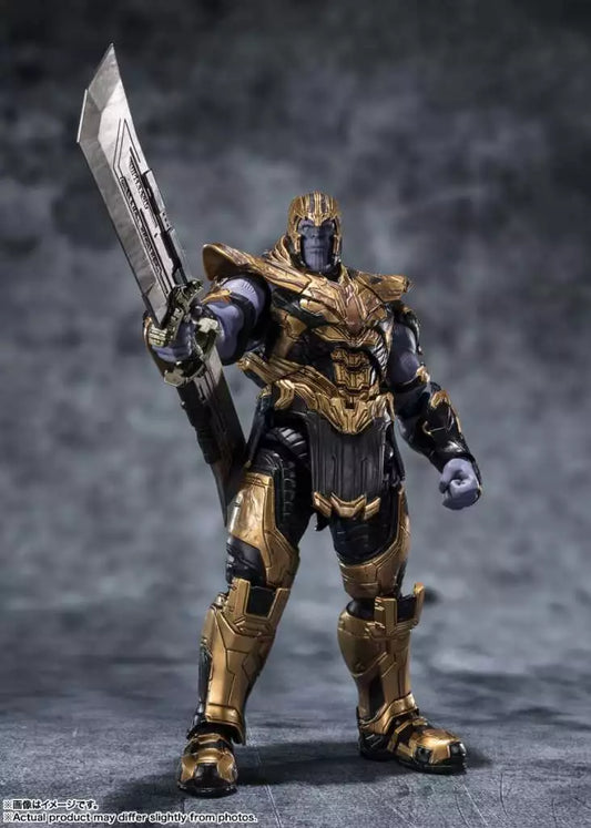 Bandai Tamashii Marvel Avengers Thanos (5 Years Later Edition) SHF Action Figure