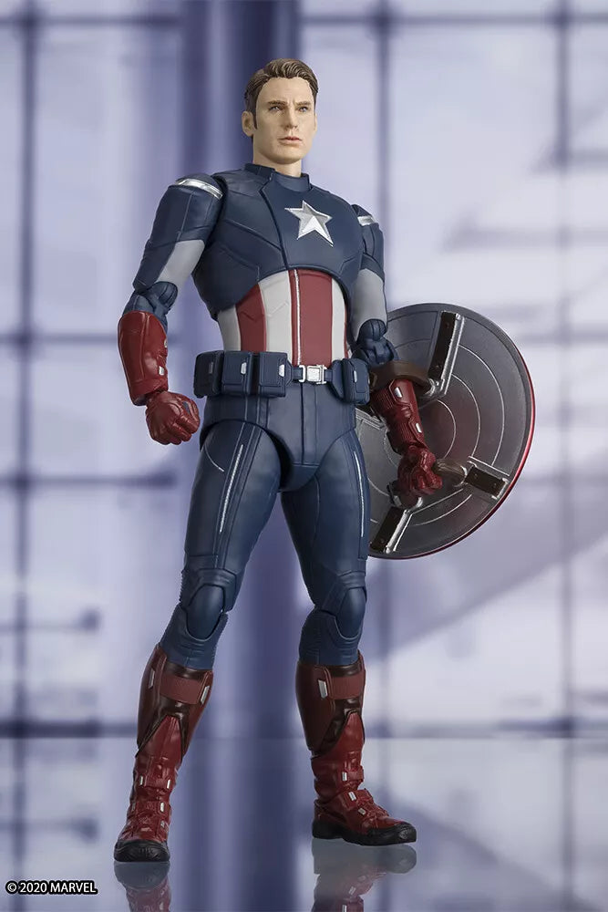 Bandai Tamashii Marvel Avengers Captain America CAP VS. CAP EDITION SHF Action Figure