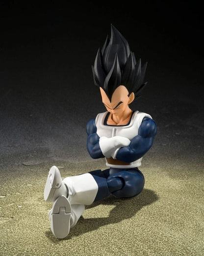 Bandai Tamashii SHF Dragon Ball Vegeta (Old Battle Clothes) SHF Action Figure