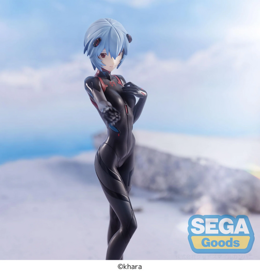 Sega Evangelion 3.0+ 1.0 Thrice Upon A Time Figurine PVC Spm Rei Ayanami Neon Genesis