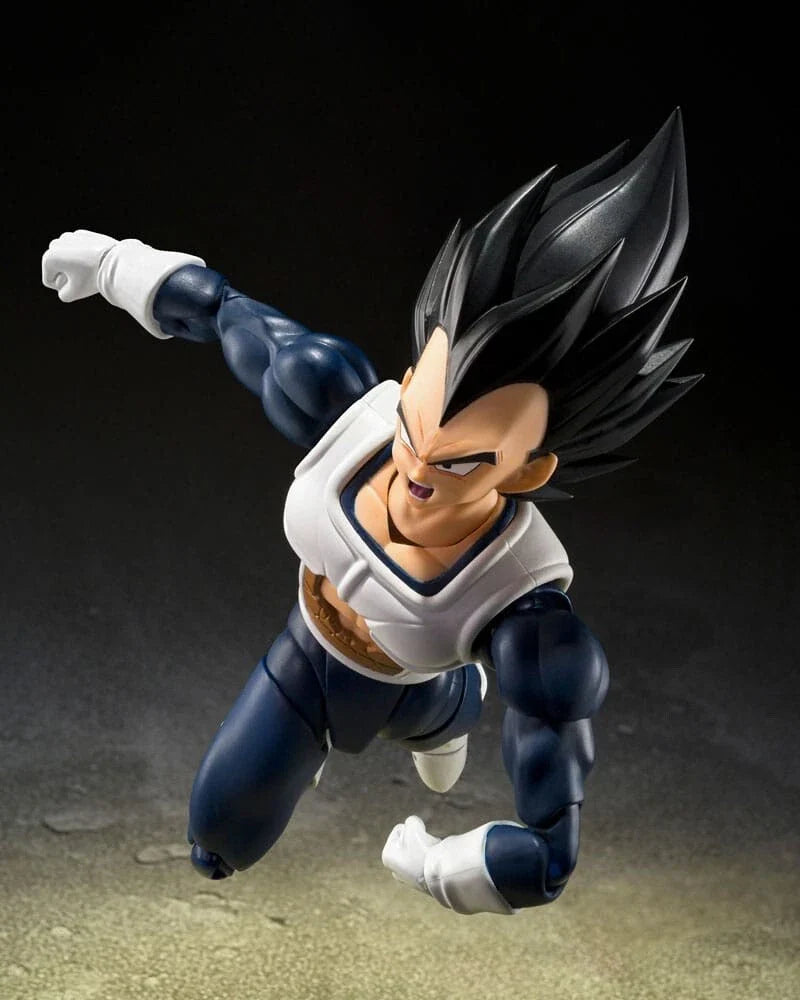 Bandai Tamashii SHF Dragon Ball Vegeta (Old Battle Clothes) SHF Action Figure