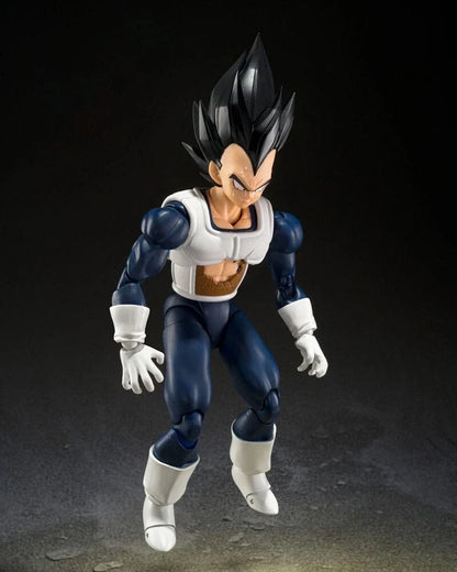 Bandai Tamashii SHF Dragon Ball Vegeta (Old Battle Clothes) SHF Action Figure