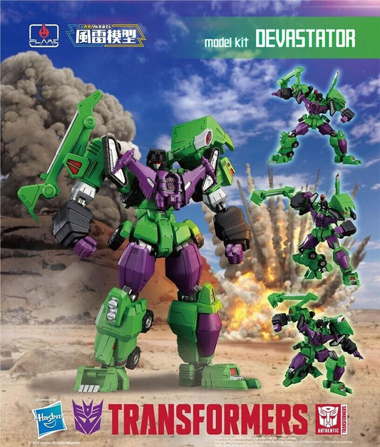 Flame Toys Furai Model Devastator Transformers Model Kit