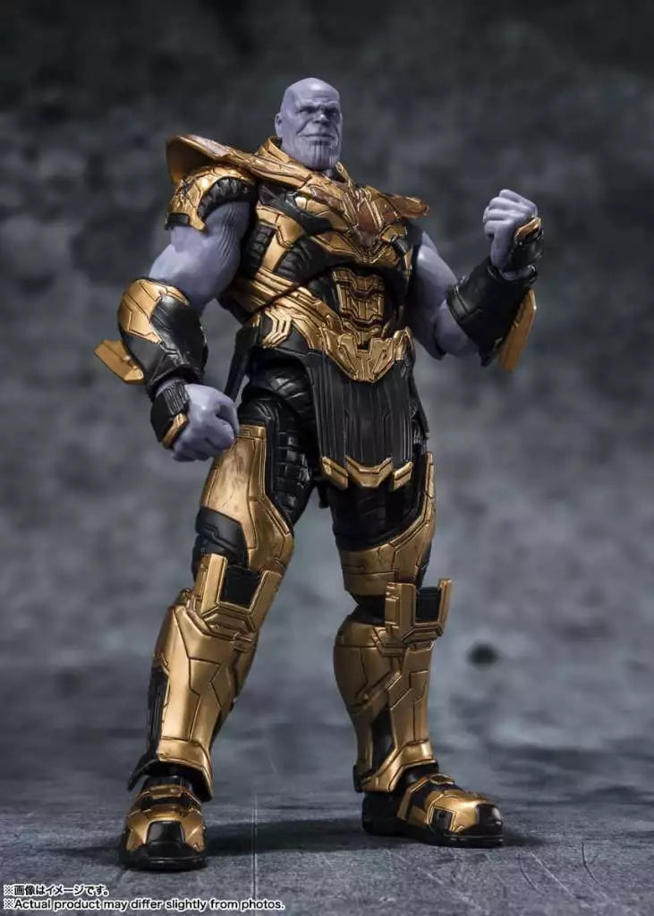 Bandai Tamashii Marvel Avengers Thanos (5 Years Later Edition) SHF Action Figure