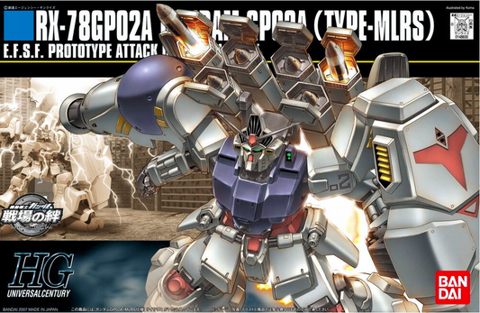 1/144 HGUC 075 RX78 GP02A Type-MLRS Gundam