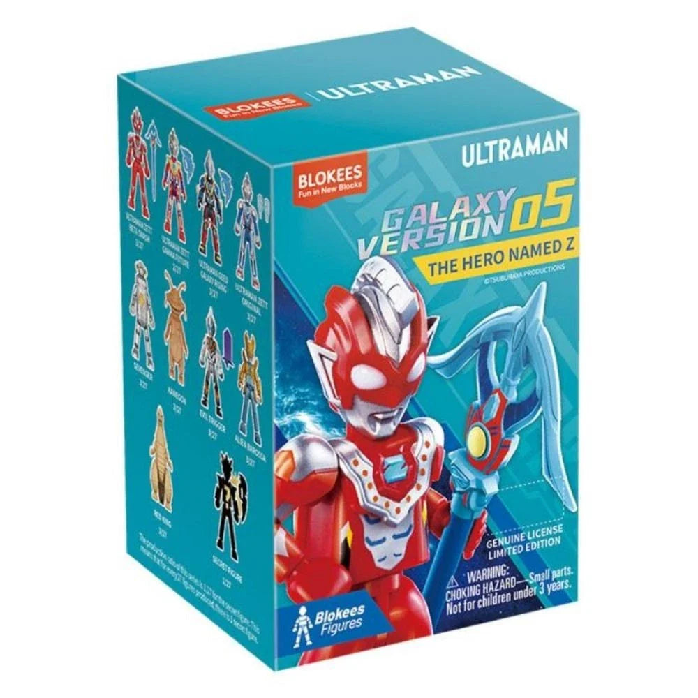 Blokees Ultraman Figures Galaxy Version 05 The Hero Named Z Model Kit Figure single box