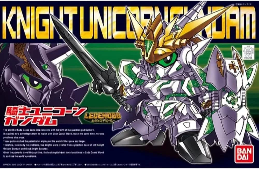 SD BB 385 Legend BB Knight Unicorn Gundam