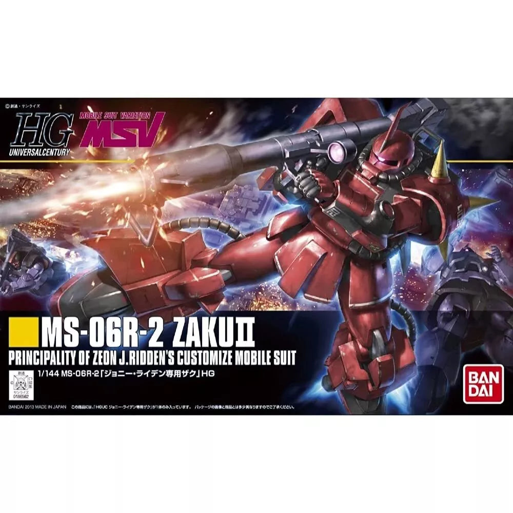 1/144 HGUC 166 MS-06R2 Zaku II J.Ridden Customize