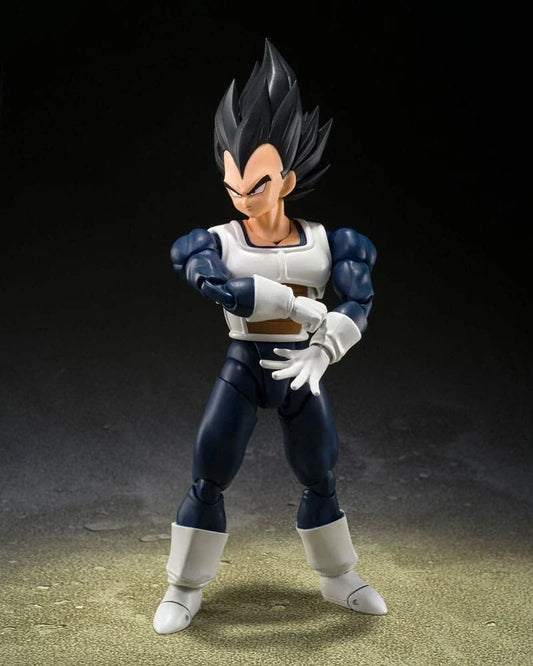 Bandai Tamashii SHF Dragon Ball Vegeta (Old Battle Clothes) SHF Action Figure