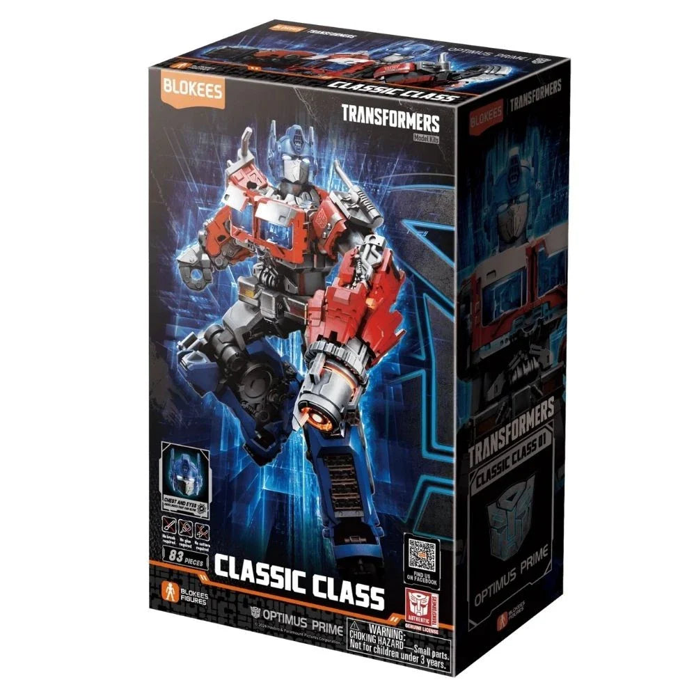 Blokees Transformers Classic Class 01 Optimus Prime Action Figure Model Kit