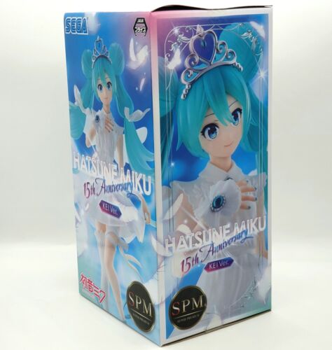 Sega Hatsune Miku 15th Anniversary Kei Ver. SPM Figure 24 cm