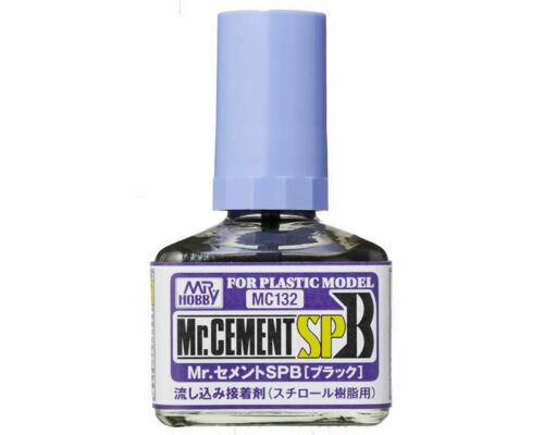 GSI Creos Mr Hobby MC-132 Mr.Cement SP Black - 40ml