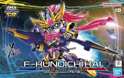 SD Gundam Cross Silhouette 03 F-Kunoichi Kai (Gundam Build Metaverse)