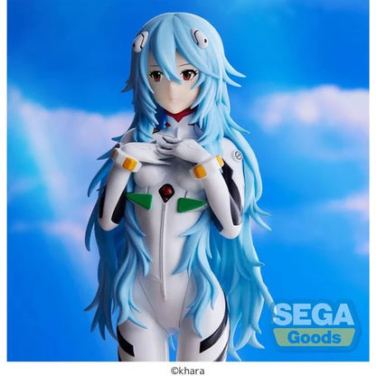 Sega Evangelion 3.0+ 1.0 Thrice Upon A Time Figurine PVC Spm Rei Ayanami Long Hair