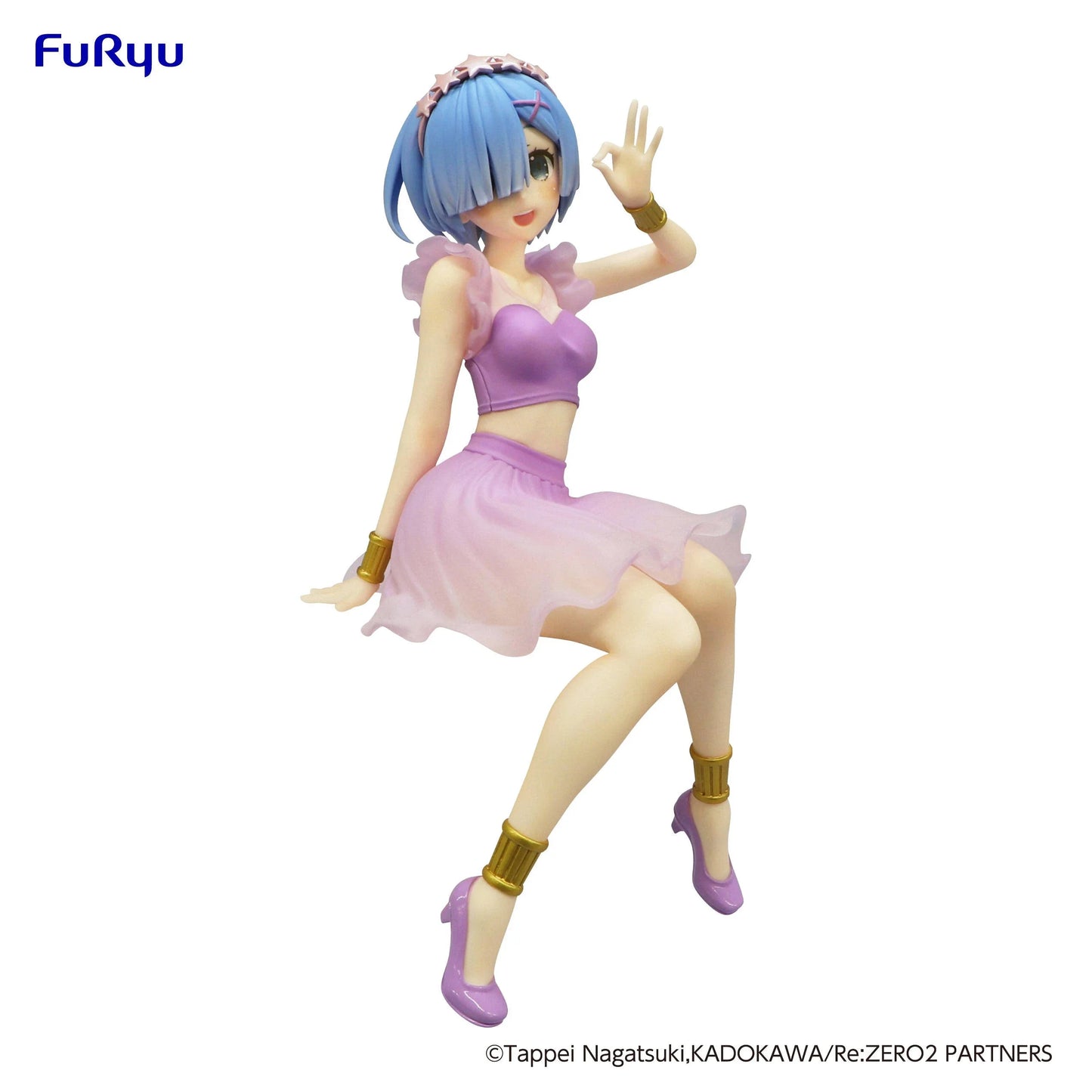 Furyu ZERO Starting Life in Another World Rem / Twinkle Party Noodle Stopper PVC Statue - 14 cm