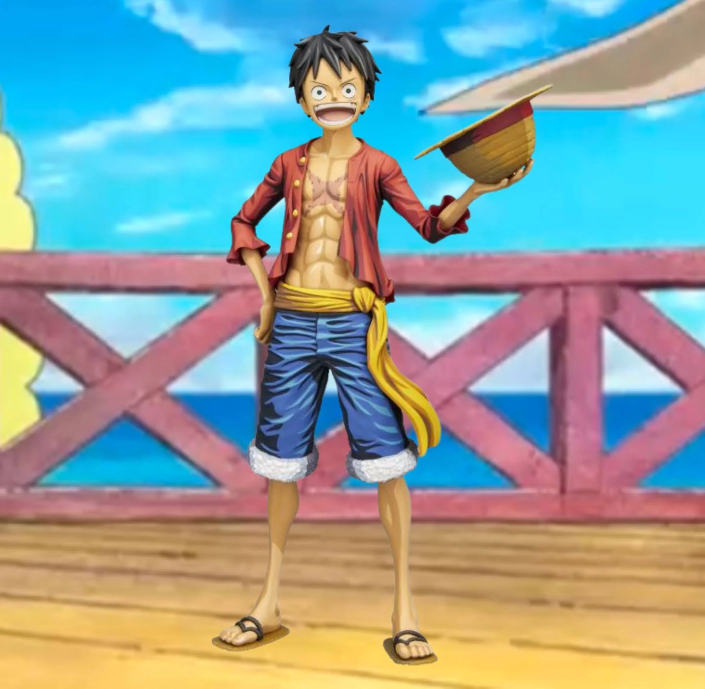 Banpresto One Piece Grandista Nero Monkey D. Luffy Manga Dimensions BP18645 28cm