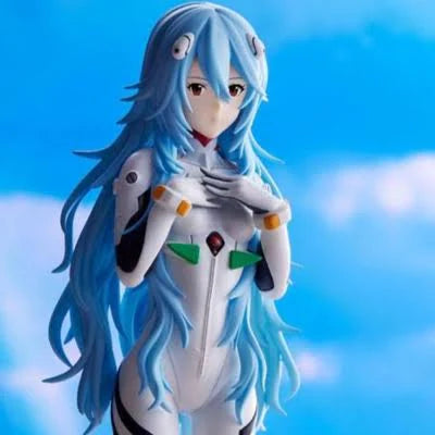 Sega Evangelion 3.0+ 1.0 Thrice Upon A Time Figurine PVC Spm Rei Ayanami Long Hair