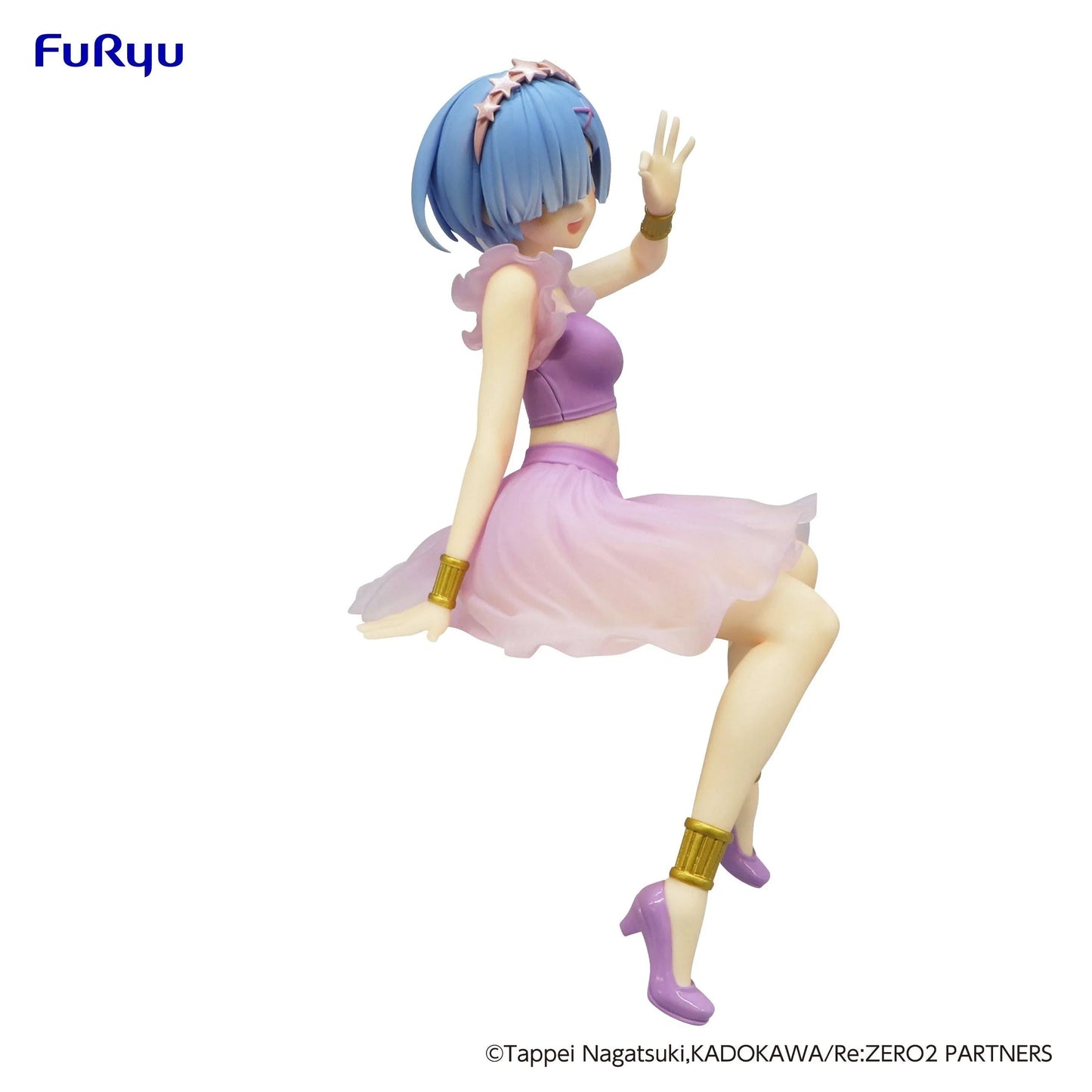 Furyu ZERO Starting Life in Another World Rem / Twinkle Party Noodle Stopper PVC Statue - 14 cm