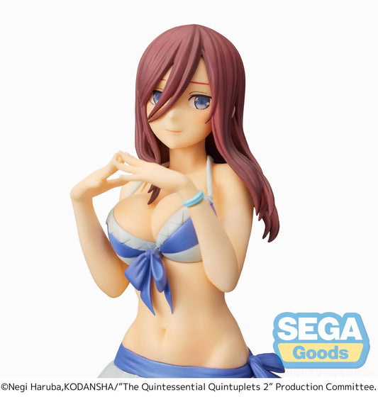 Sega The Quintessential Quintuplets SPM PVC Statue Miku Nakano 19 cm