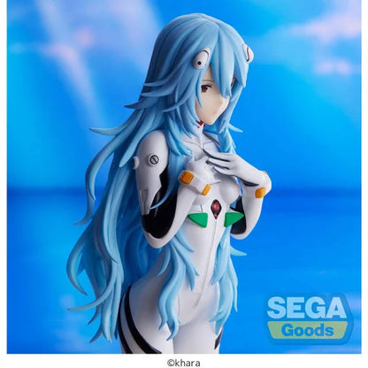 Sega Evangelion 3.0+ 1.0 Thrice Upon A Time Figurine PVC Spm Rei Ayanami Long Hair