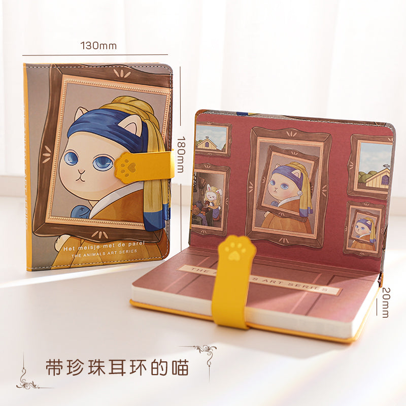 The Animals Art Series Scrapbooking Diary Notebook