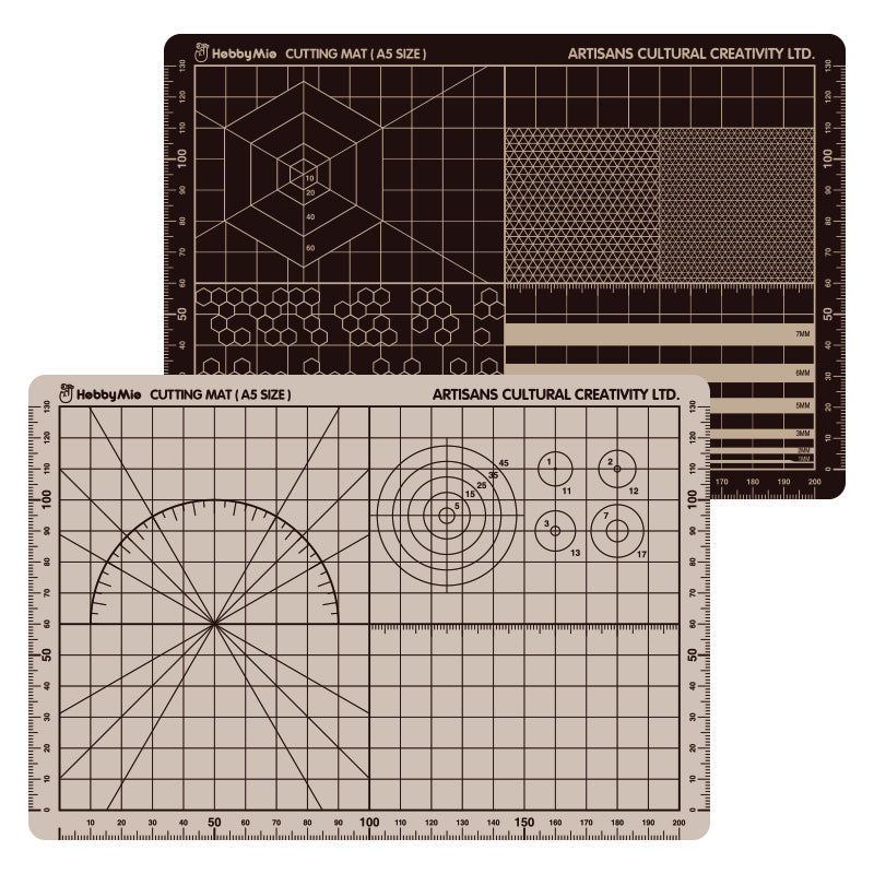 HobbyMio Two-color Cutting Mat