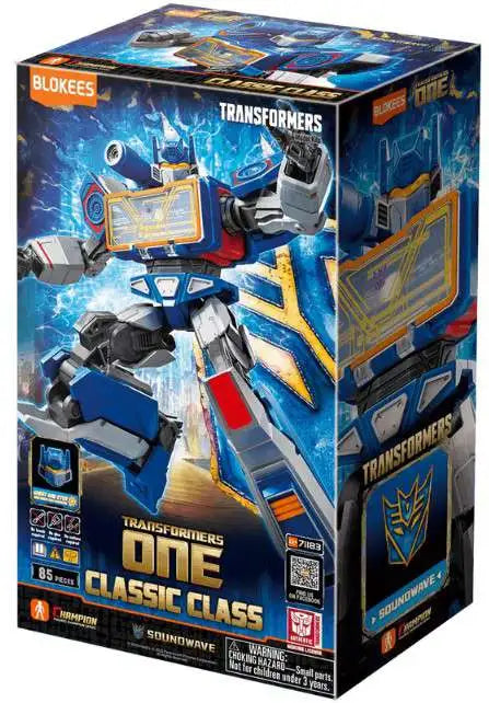Blokees Transformers Classic Class 17 Soundwave Action Figure Model Kit