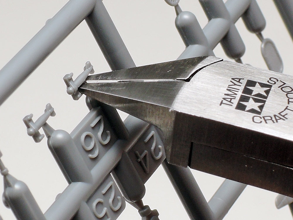 Tamiya 74123 Sharp Pointed Side Cutter / Nipper (for plastic) No.123