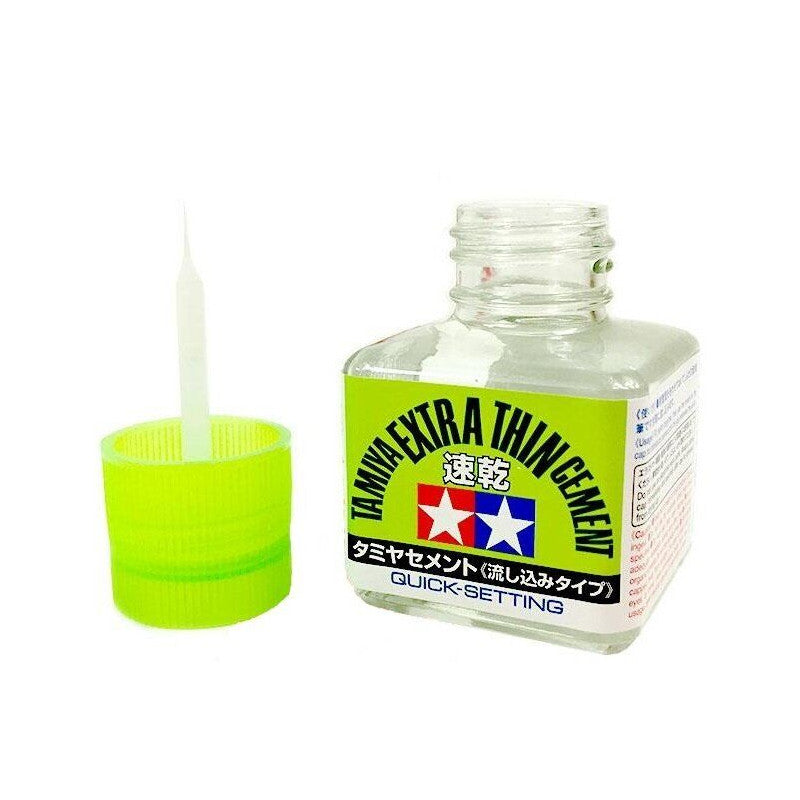 TAMIYA 87182 EXTRA THIN CEMENT QUICK SET 40ML