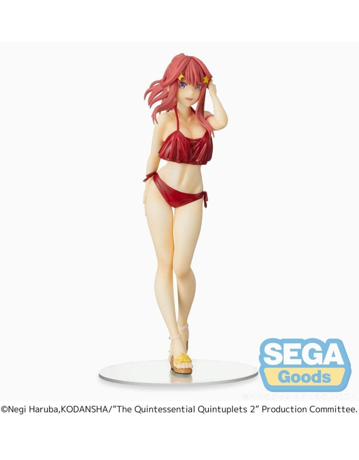 Sega The Quintessential Quintuplets 2 PM PVC Statue Itsuki Nakano 20cm
