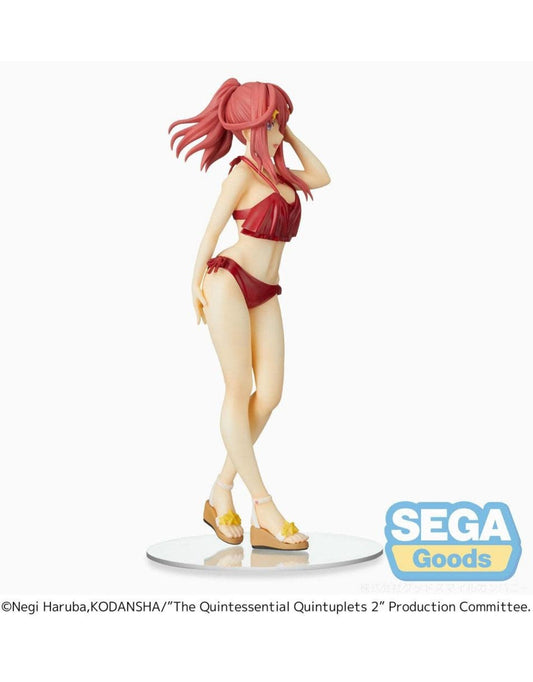 Sega The Quintessential Quintuplets 2 PM PVC Statue Itsuki Nakano 20cm
