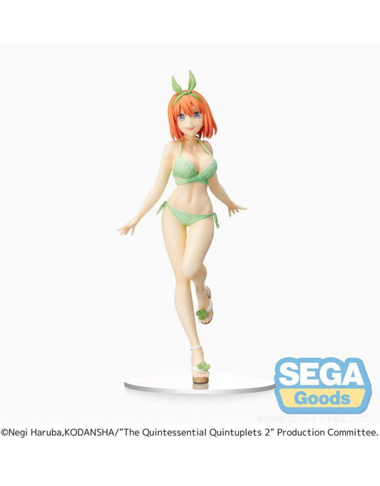 Sega The Quintessential Quintuplets 2 PM PVC Statue Yotsuba Nakano 20 cm